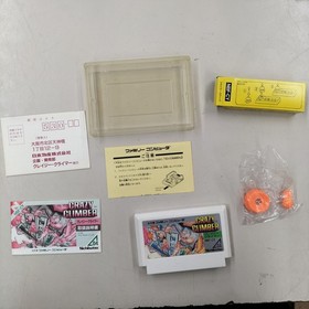 Nichibutsu Crazy Climber Famicom Game with Climber Stick, Used