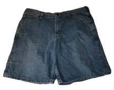 Vintage Y2K Lee Dungarees Denim Jorts Carpenter Shorts Size 40