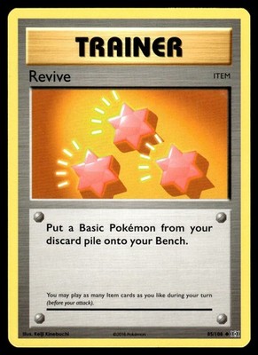 Revive 85/108 Uncommon Evolutions Pokemon MP