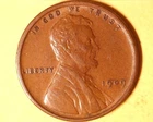 1909 VDB  LINCOLN WHEAT  PENNY IN AU  COND.**205-6A