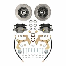 Natural Front Disc Brake Conversion Kit W Hardware For 1949-54 Chevy Full-size