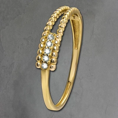 GoldDream Gold Ring Fashion Gr.56 333er Zirkonia Gelbgold Damen GDR570Y56 - Bild 1 von 4