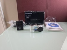 Panasonic Lumix DMC-TZ1 Compact Digital Camera - 10x Optical Zoom - 5MP - Tested