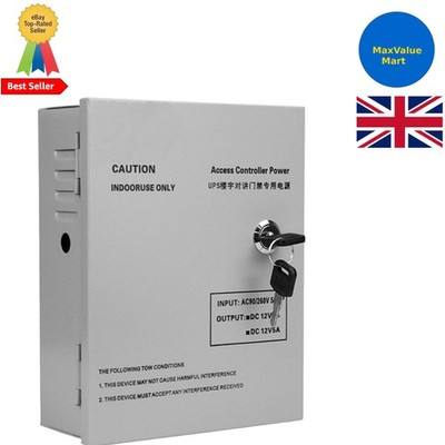 DYX5A AC90V/260V 5A Zutrittskontrolle Netzteil Box DC12V USV Backup Batterie für
