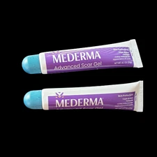 2x Mederma Advanced Scar Gel Triple Action Formula for Old & New Scars 0.7 Oz