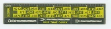 AMP Connectors 1970's VARI-VUE Lenticular 6" Ruler