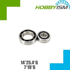 14x25.4x6   7x19x6 Novarossi OS Ceramic ENGINE BEARING KIT