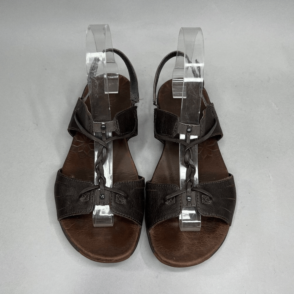 Merrell Micca Sandali Donna 8 Pelle Marrone Outdoor Attivo Comfort Cinturino