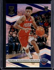 2019-20 Panini Donruss Elite Nickeil Alexander-Walker Rookie RC #/299 Pelicans