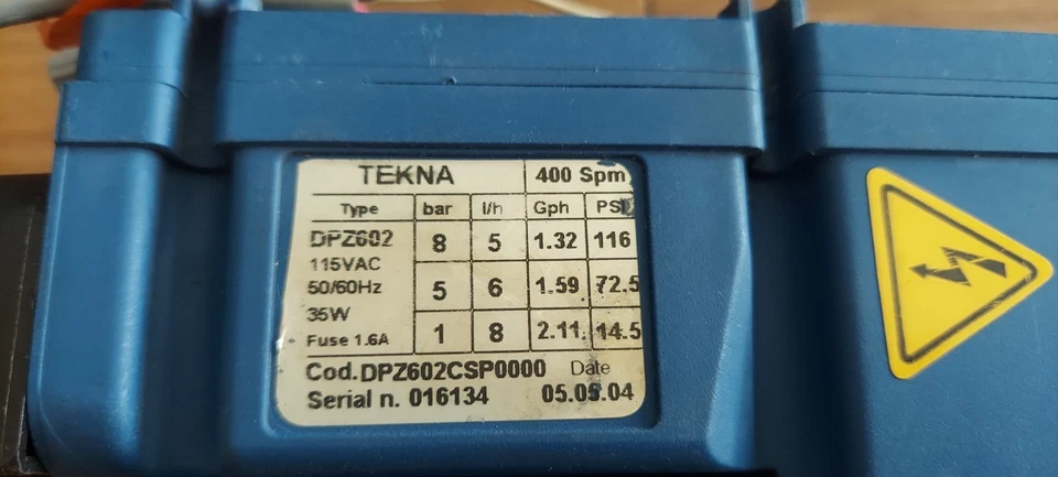 Bomba dosificadora electromagnética Seko Tekna DPZ602  Foto 4 de 4