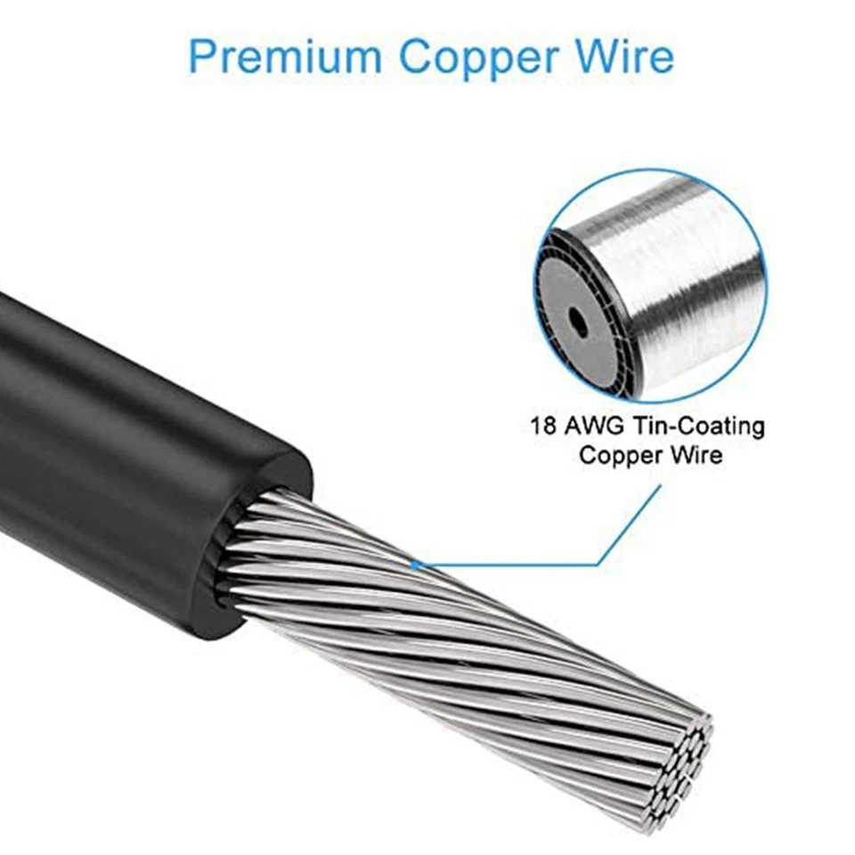 3X CPU 8 Pin auf 4 + 4 Pin ATX  Netzteil Kabel 8Pin auf 8Pin für  für COOLE6162 - Bild 4 von 4