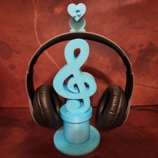 Headphone Holder / Stand Glow in the dark 
