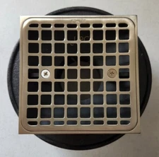 Kohler K-22673-BN Clearflo Shower Drain, Vibrant Brushed Nickel