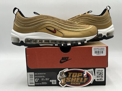 Nike Air Max 97 OG 2023 Metallic Gold Size Runner Trainer Retro  Authentic