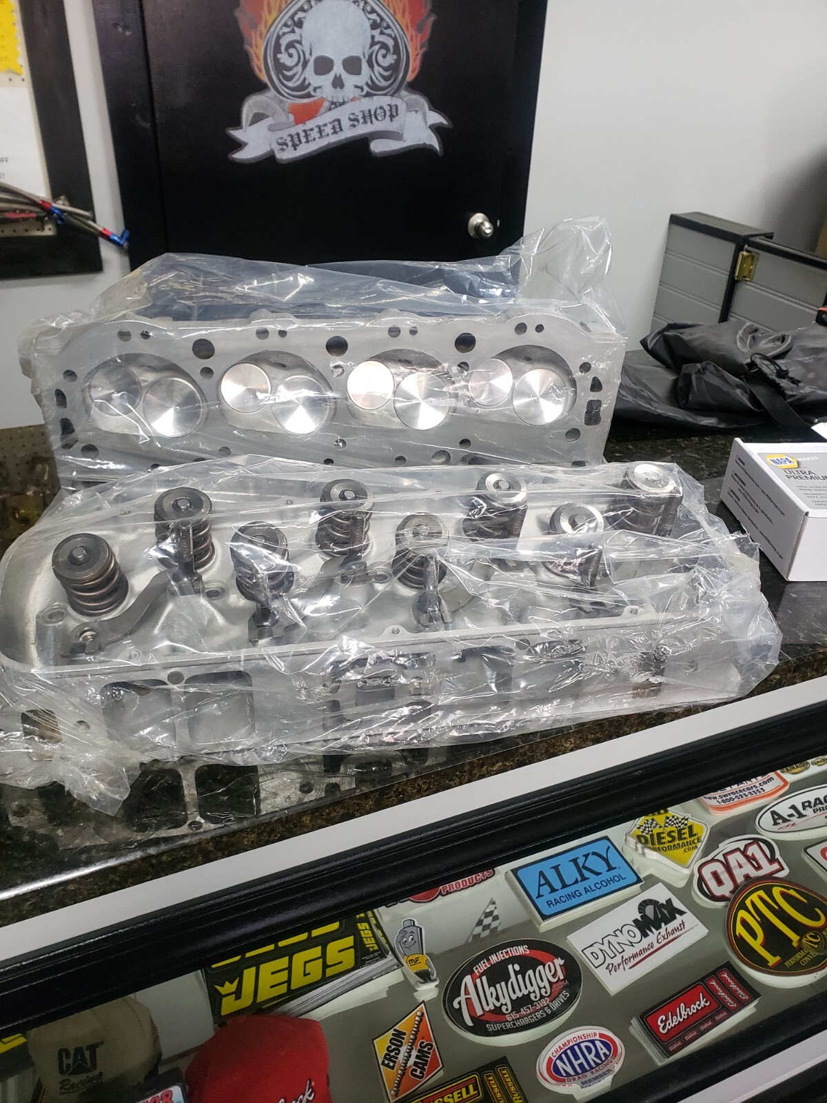BBC Cylinder Heads, Dports, Manley Valves eBay