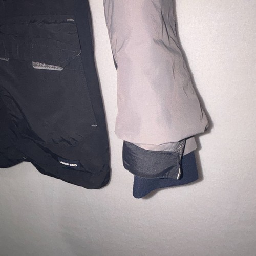 Land's End Black and Gray Winter Ski Coat Kids 5/6 - Picture 3 of 6