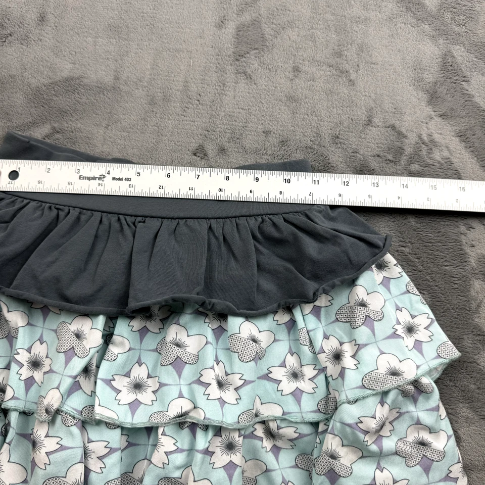 Falda Matilda Jane Niñas Talla 10 Volantes En Niveles Floral Boho Girly Lagenlook Foto 4 de 4