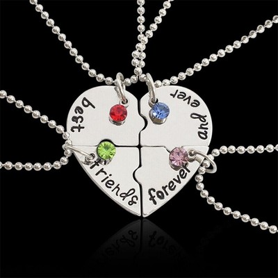 Nice Gift Love Necklace Womens Necklace 4 Bff Necklace Friendship Necklaces