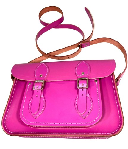 Preowned Melissa + Cambridge Satchel Company Classic Vegan Sky