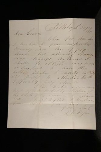 Pennsylvania: Pittsburgh 1836 Stampless Cover, Green CDS & PAID, Charge Box 19 - Picture 4 of 4