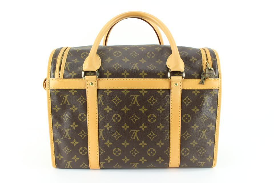 Louis Vuitton Monogram Sac Chien 40 Dog Carrier Pet Bag 51lz815s