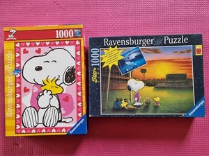 激レア Snoopy スヌーピー ぴいなっつ道中 ジグソーパズル 1000ピース