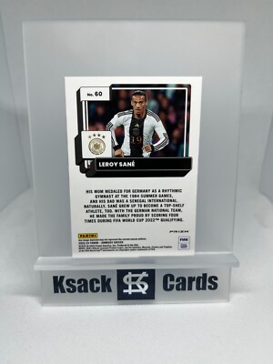 PANINI DONRUSS SOCCER サネ Leroy Sane 2022-23 Donruss Soccer - #60 - Germany | eBay