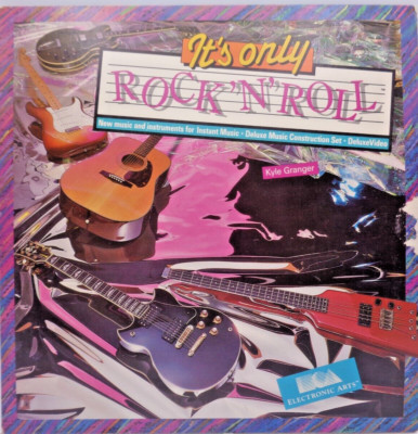 COMMODORE AMIGA -- IT`S ONLY ROCK `N ROLL (ELECTRONIC ARTS)