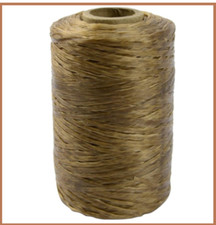 1 Roll Natural Sinew Waxed Beading Craft Poly Thread Spool Artificial Wax Sinue