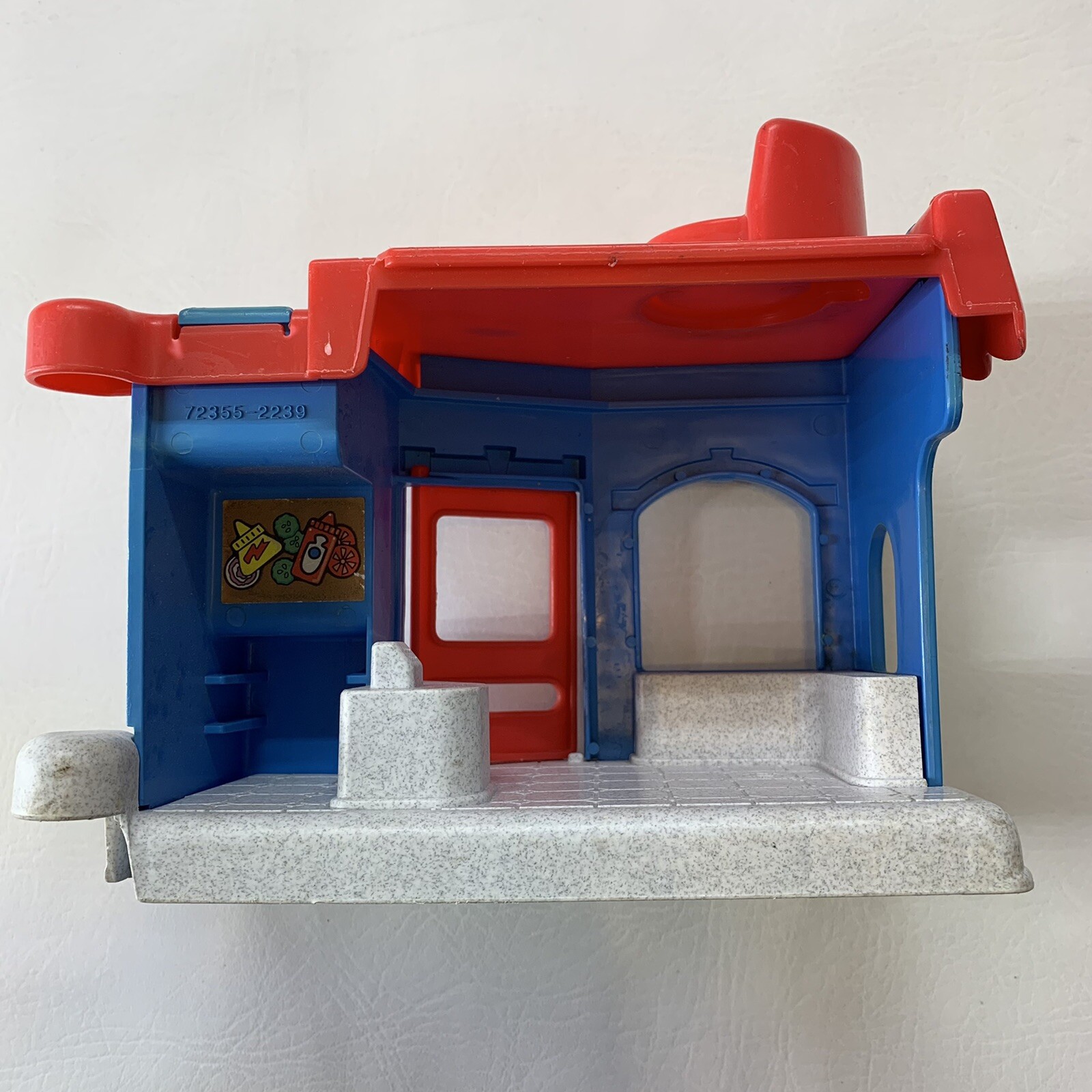 Fisher Price 1998 Little People Main Street Vintage Car Wash Diner 723552259 eBay