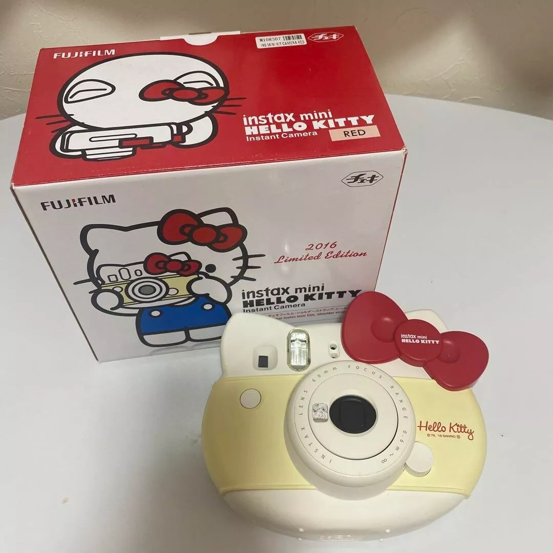 Fujifilm Instax Mini Hello Kitty Instant Film Camera RED Limited Edition  2016