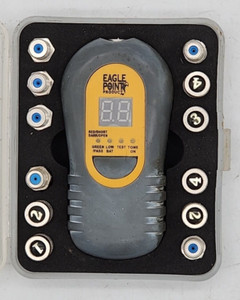 Coax Cable Tester Mapper Eagle Point Product With Case and 6 Terminators