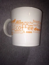 Dunkin Donuts Coffee Mug Cup Tea Cocoa Bean Espresso Mocha Cappuccino