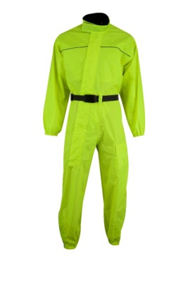 RKSPORTS EINTEILIG WASSERDICHT MOTORRAD HI VIZ REGEN ÜBER ANZUG