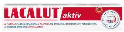 LACALUT AKTIV Daily Toothpaste Tubes For Bleeding Gums Made in Germany 75ml