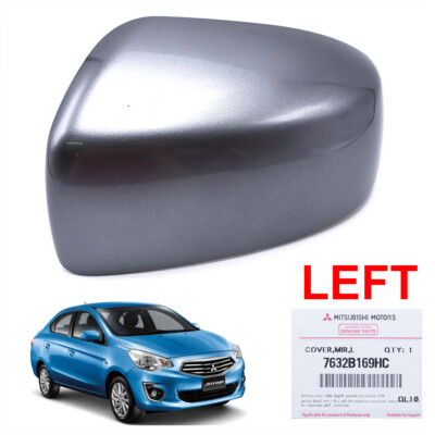 Lh Door Side Rear View Mirror Cover Fits Mitsubishi Mirage Attrage