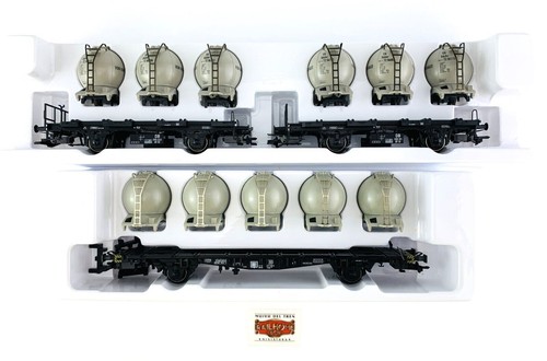 Märklin 47164 - Lot De 2 Chariots Coulissants SNCB Type Rils échelle HO | Modèle Détaillé Longueur 22,9 Cm