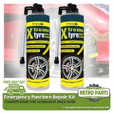 2x Emergency Compact Spare Wheel Alt for Nissan Flat Repair Space Saver