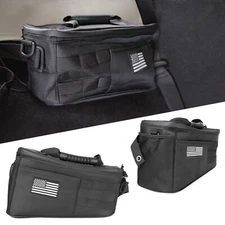 Wrangler Wheel Well Side Storage Bag Rear Trunk Organizer Bag with Wrangler JK