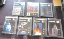 7 Nasa Shuttle Mission Trading Cards Sets 1981, 82, 83, 84, 85, STS87, & 94 SETS