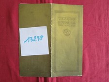 N°13298 / TEXACO motor oil huile jaune d'or catalogue en français
