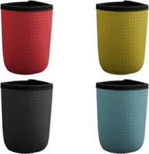 4-Pack Can Cooler Sleeves, Easy-On Insulators for Party, Camping, Outdoor Use