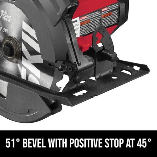 15 Amp Corded Circular Saw - Laser Guided with Integrated Dust Blower - Picture 6 of 11