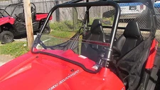 POLARIS RZR,RZRS,RZR900,RZR4 10 Tinted Half Windshield-1/4 Thick Polycarbonate!!