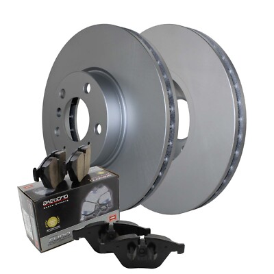 Front Brake Kit 332mm Rotors Akebono Ceramic Pad Set For BMW E70 F15 E71 F16 L6