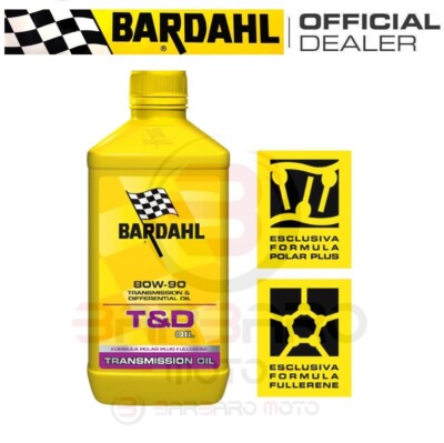 Transmission and Gears Oil Original Bardahl T&D 80W90 Car Motorcycle Scooter