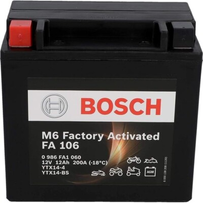Bosch GEL Batterie YTX14 BS Für HYOSUNG AQUILA 650 & COMET 125