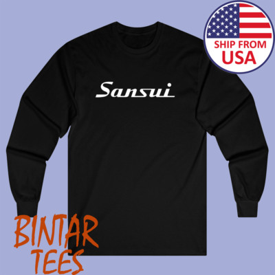 Sansui Men's Black Size S to 3XL