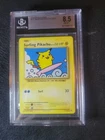 Pokemon XY Evolutions Surfing Pikachu Secret Rare 111/108 BGS 8.5 NM-MT 2016