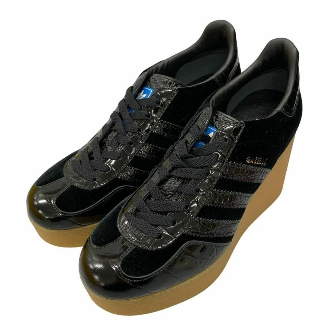 Baskets Gucci x adidas 725627 semelle épaisse gazelle daim occasion STOC 0